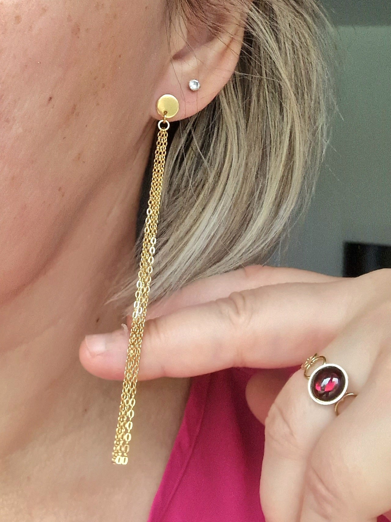 Boucles d'oreilles Filéa