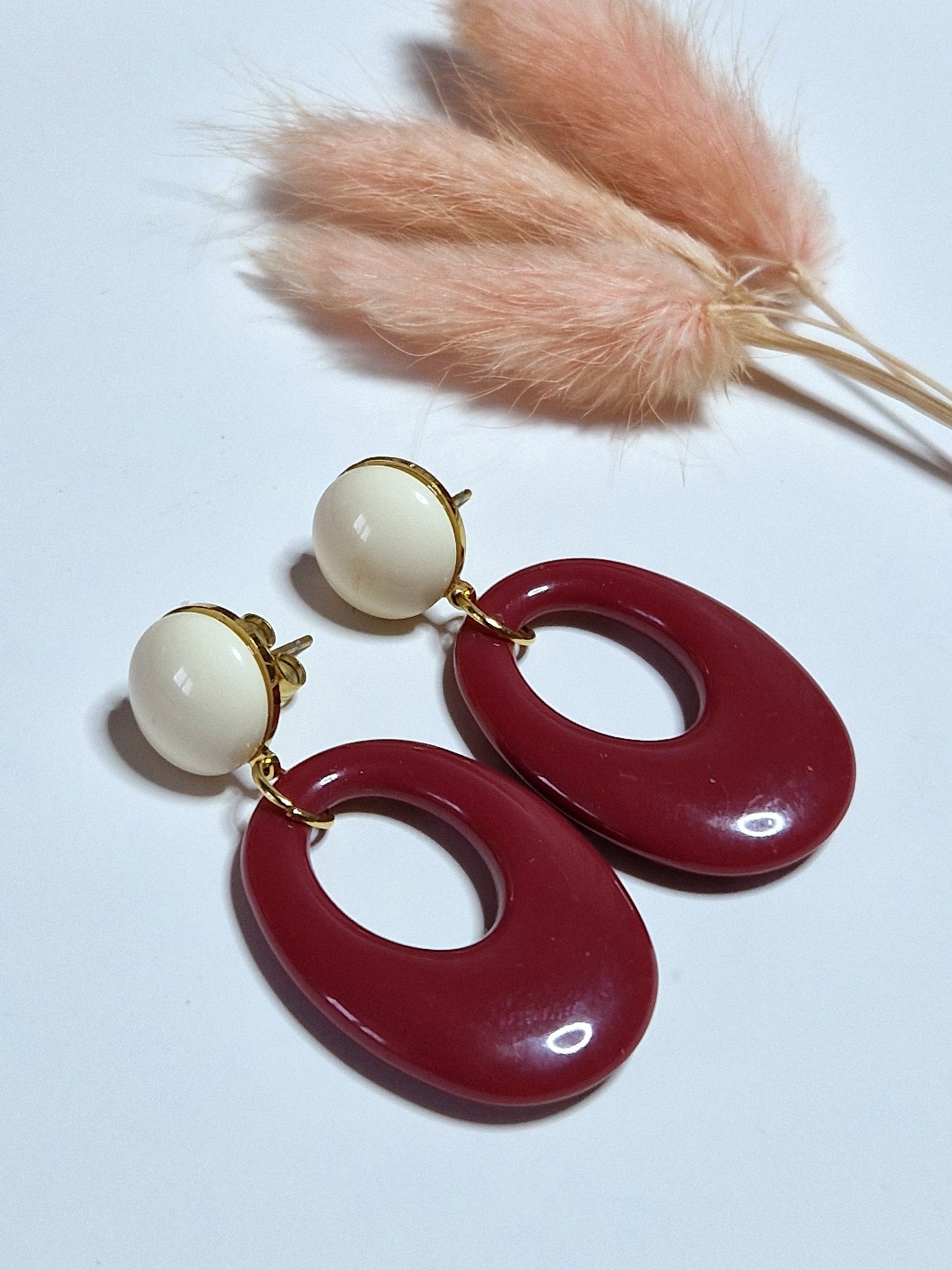 Boucles d'oreilles Ovaline