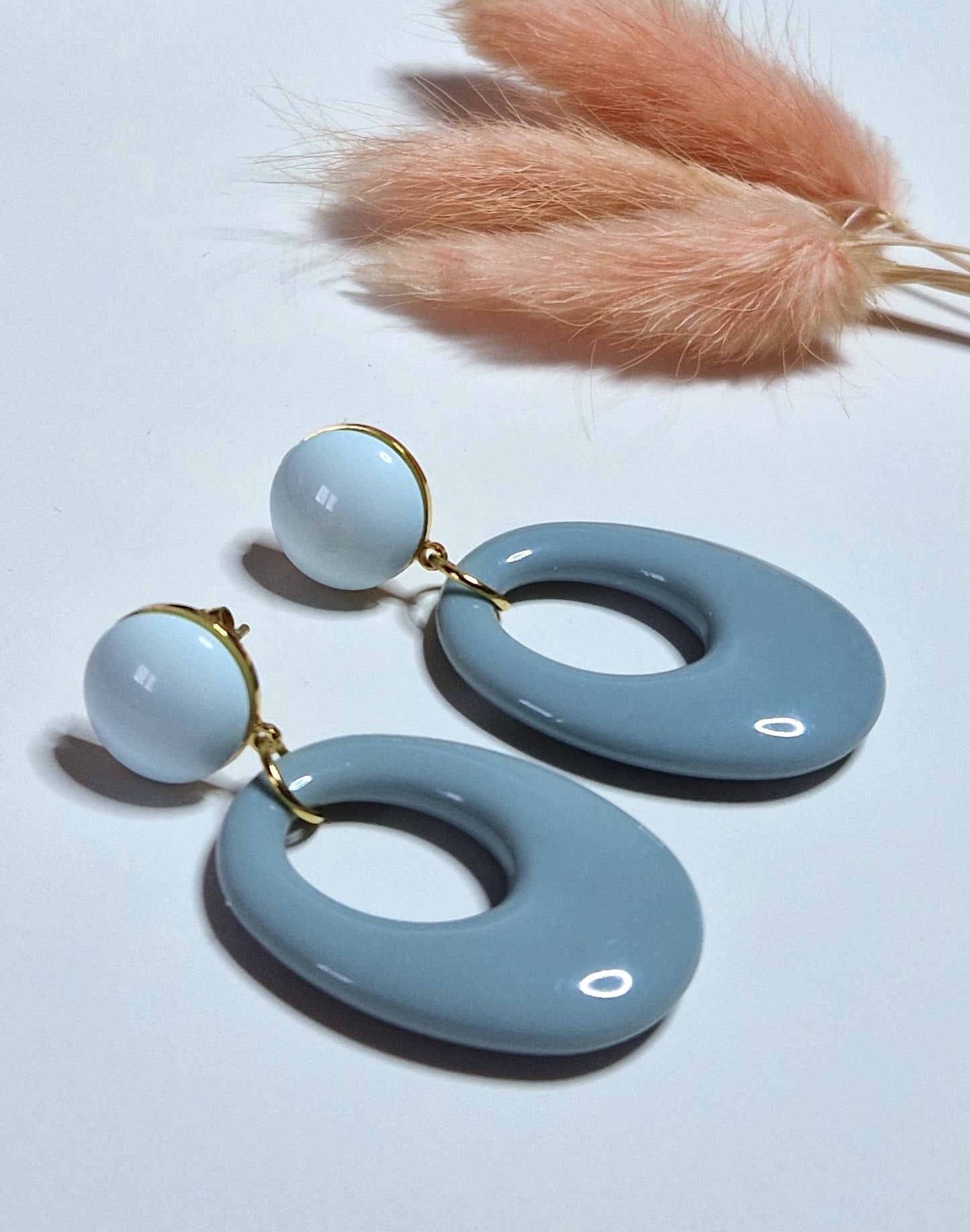 Boucles d'oreilles Ovaline