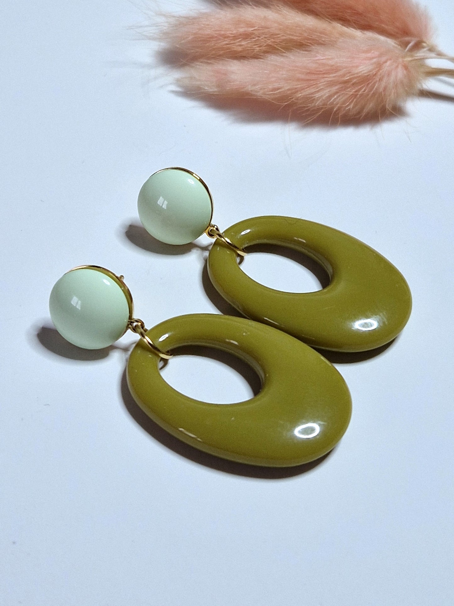 Boucles d'oreilles Ovaline