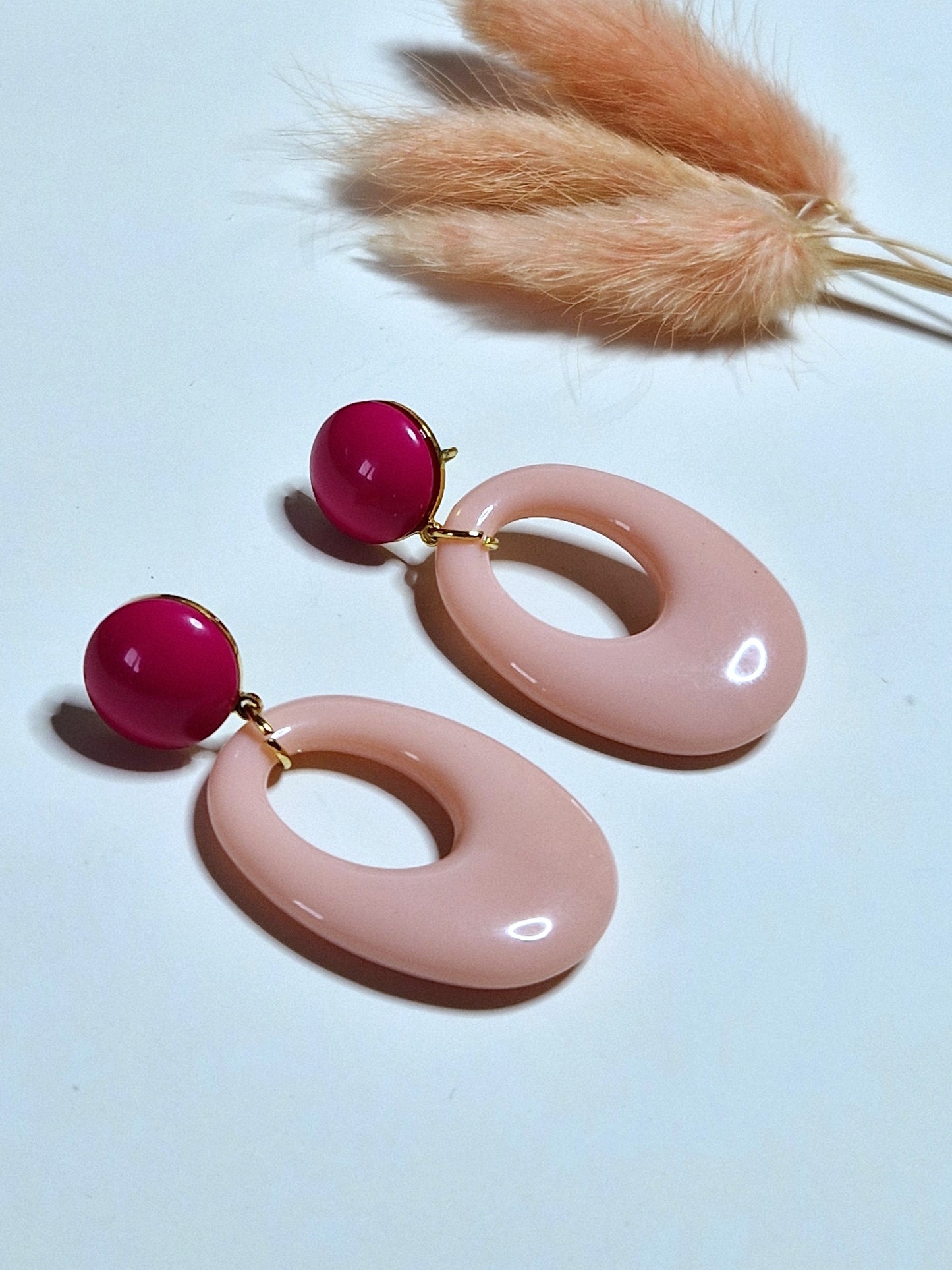 Boucles d'oreilles Ovaline