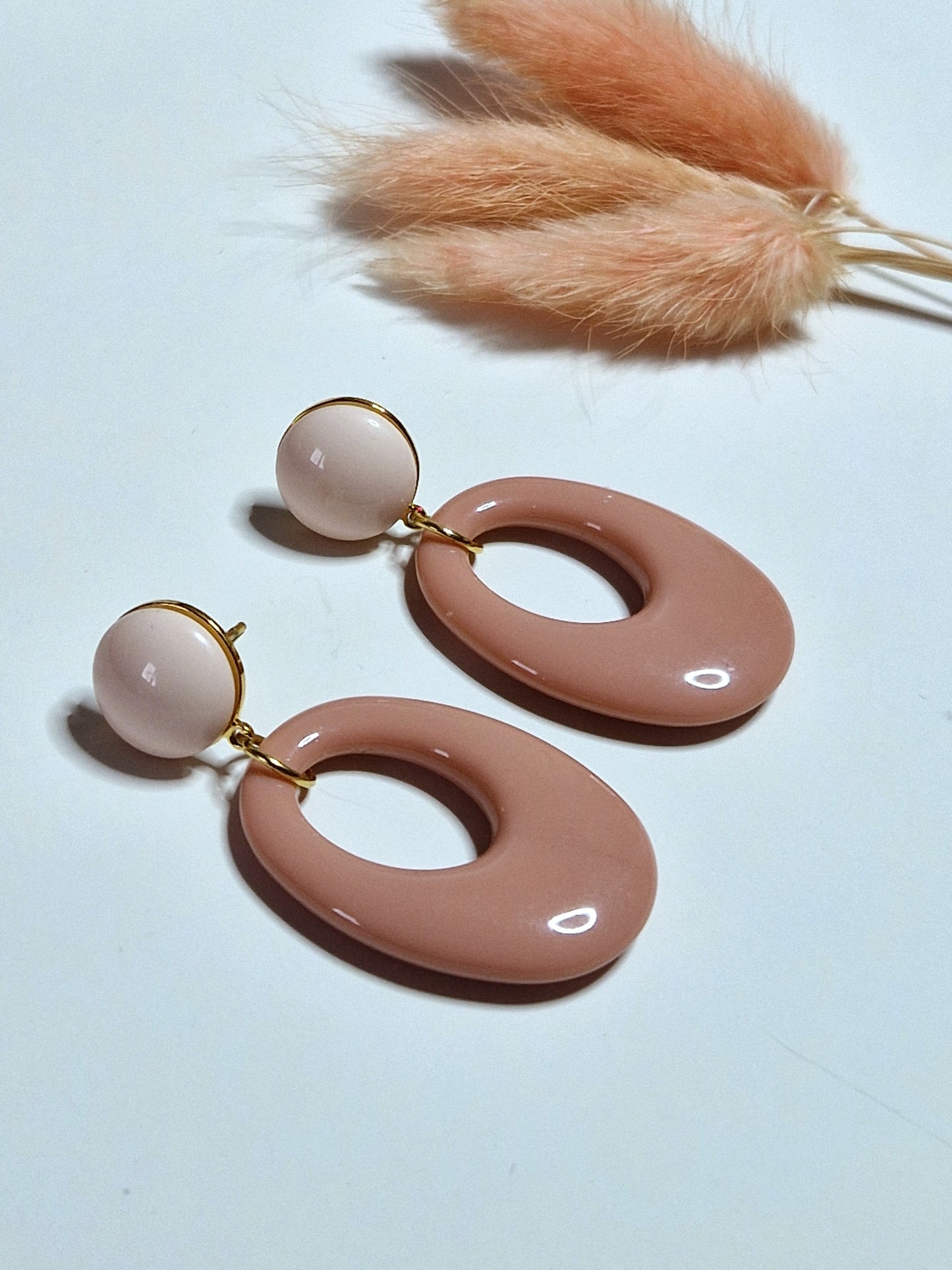 Boucles d'oreilles Ovaline