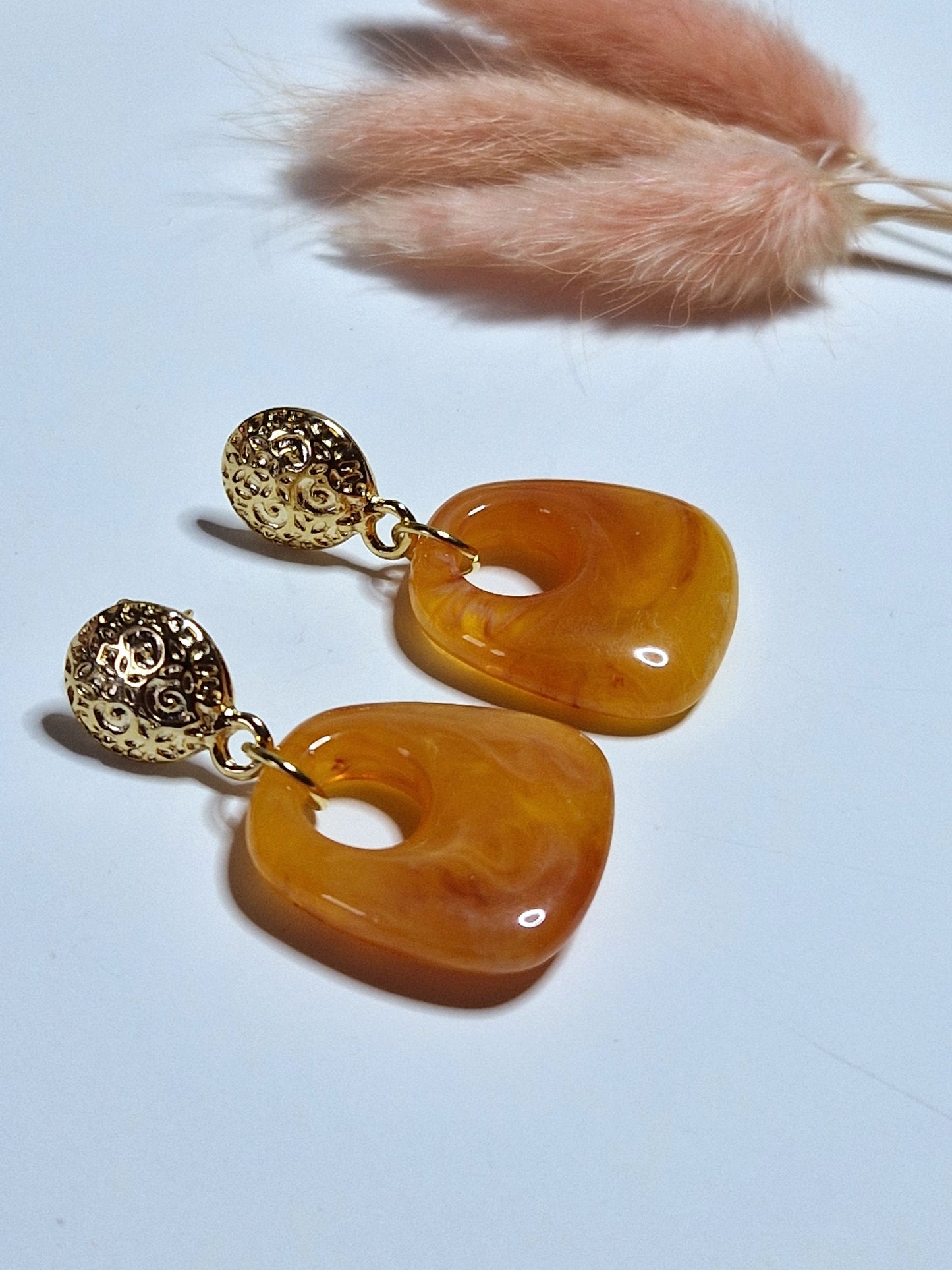 Boucles d'oreilles Trapèze