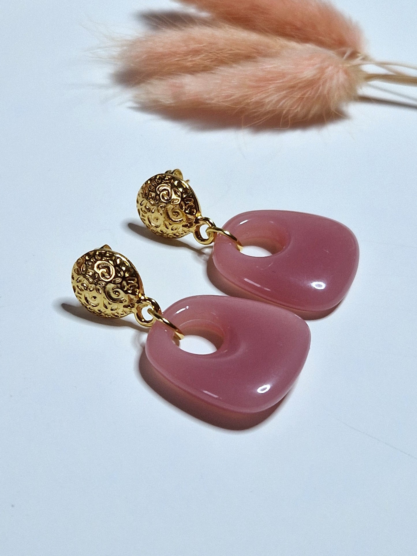 Boucles d'oreilles Trapèze