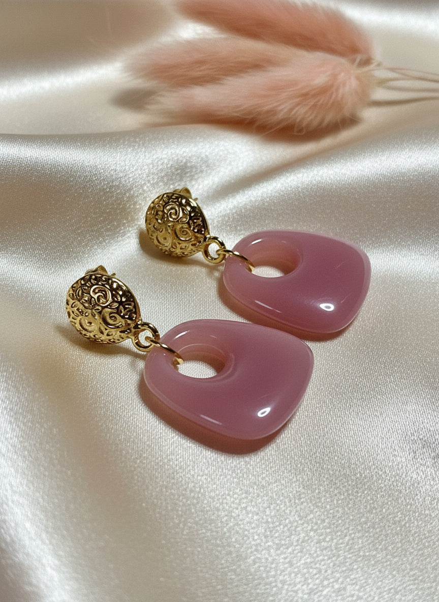 Boucles d'oreilles Trapèze