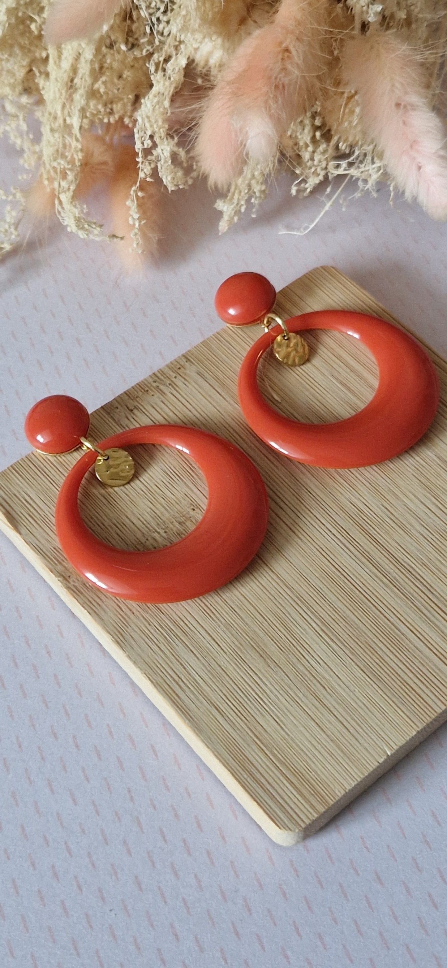 Boucles d'oreilles Vintazy