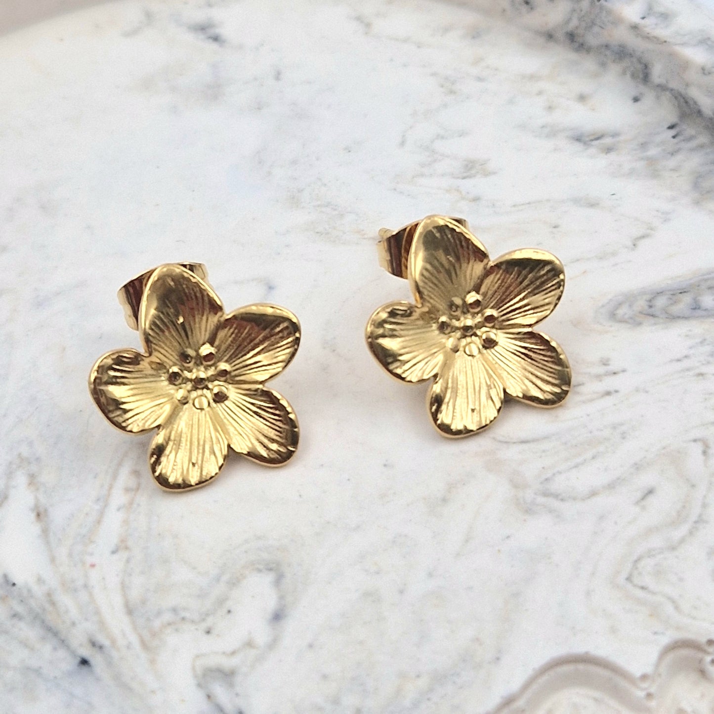 Boucles d'oreilles mini Magnolia