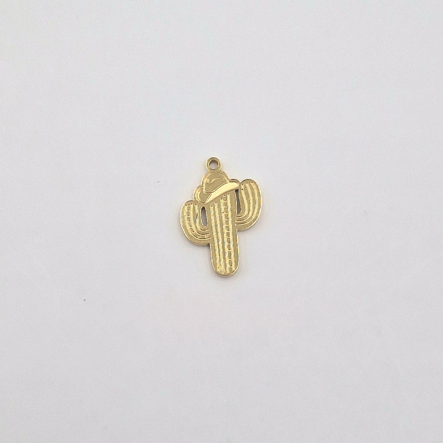 Charm mini Cactus doré