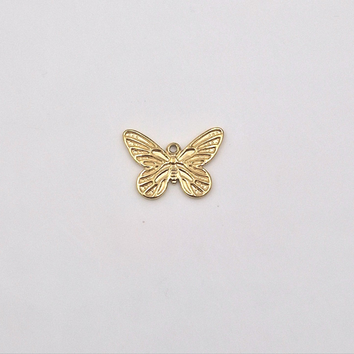 Charm grand Papillon doré