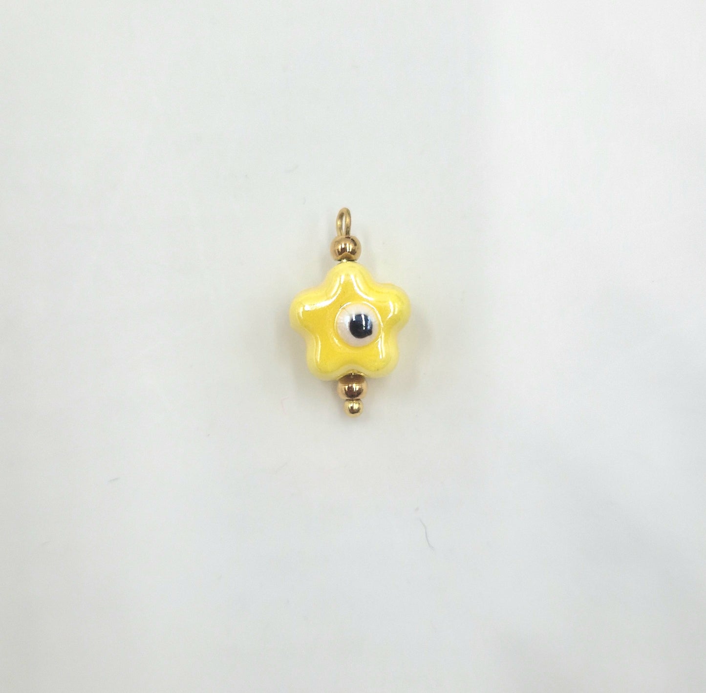 Charm mini Fleur céramique