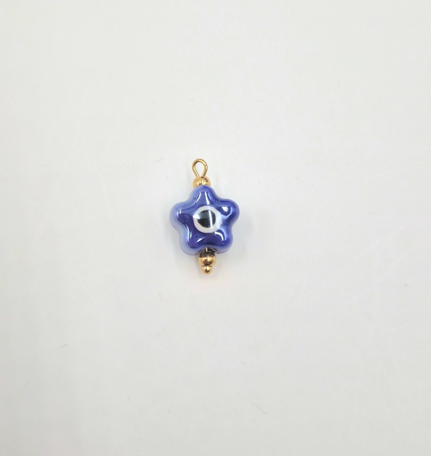 Charm mini Fleur céramique