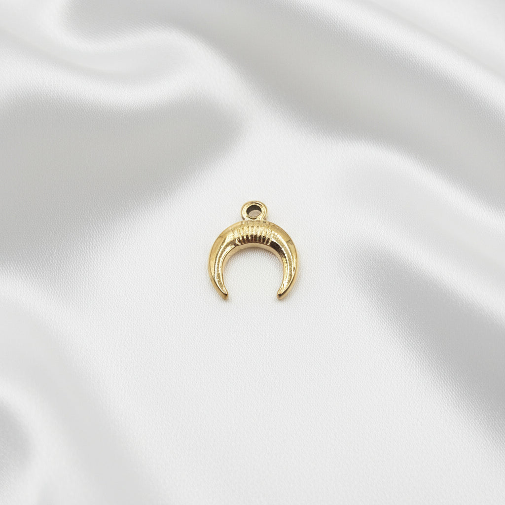 Charm Croissant de Lune doré