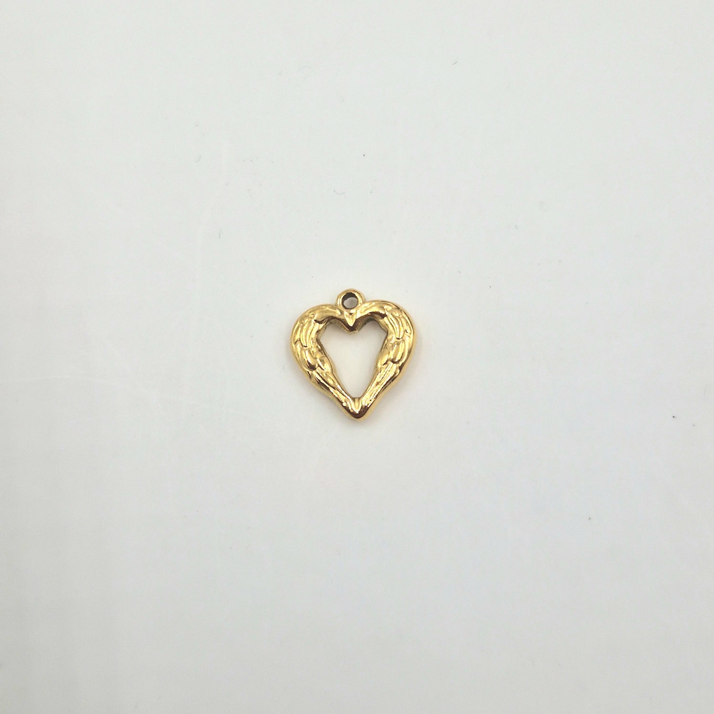 Charm Coeur creu doré