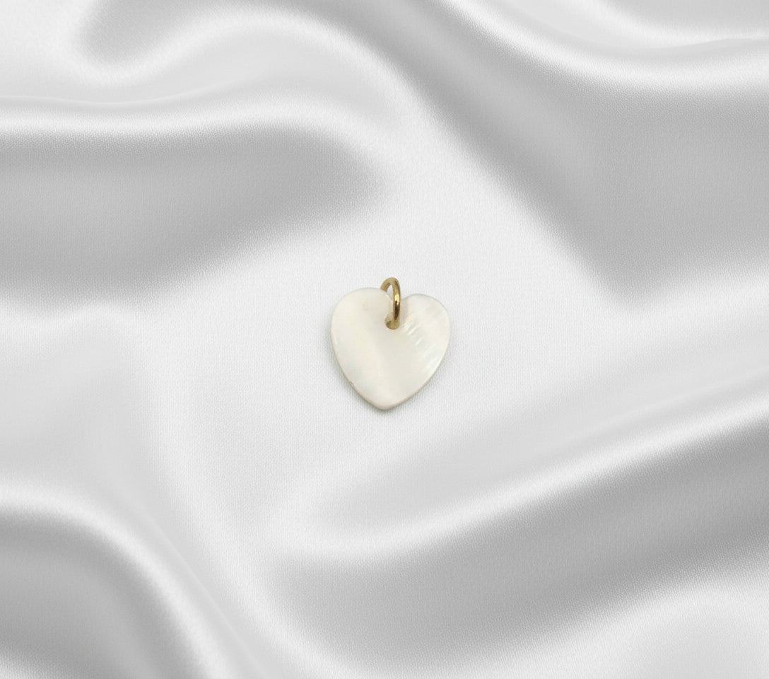 Charm Coeur coquillage