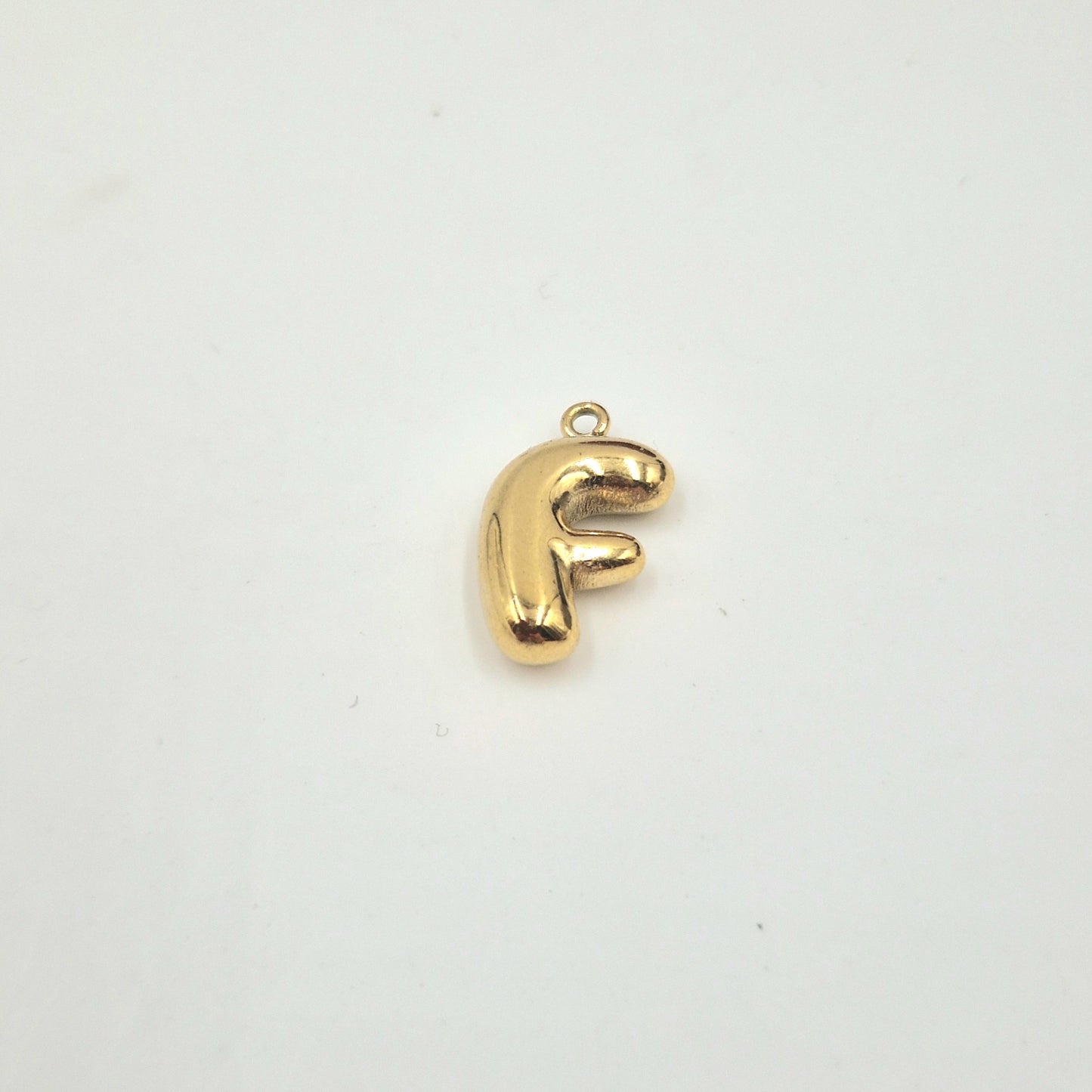 Charm maxi Lettre bubule doré