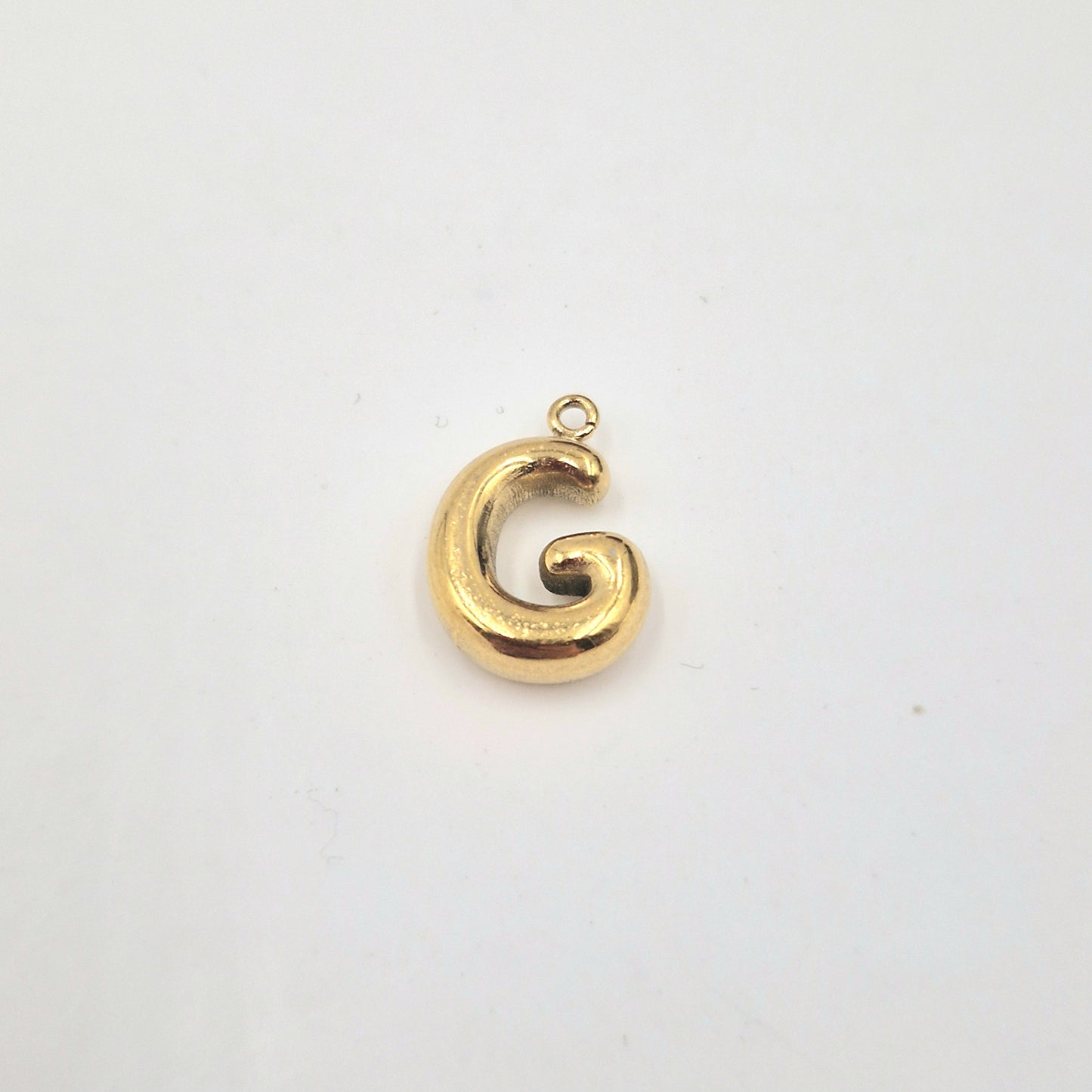 Charm maxi Lettre bubule doré