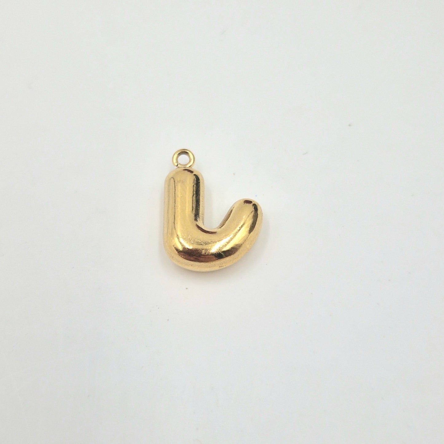 Charm maxi Lettre bubule doré