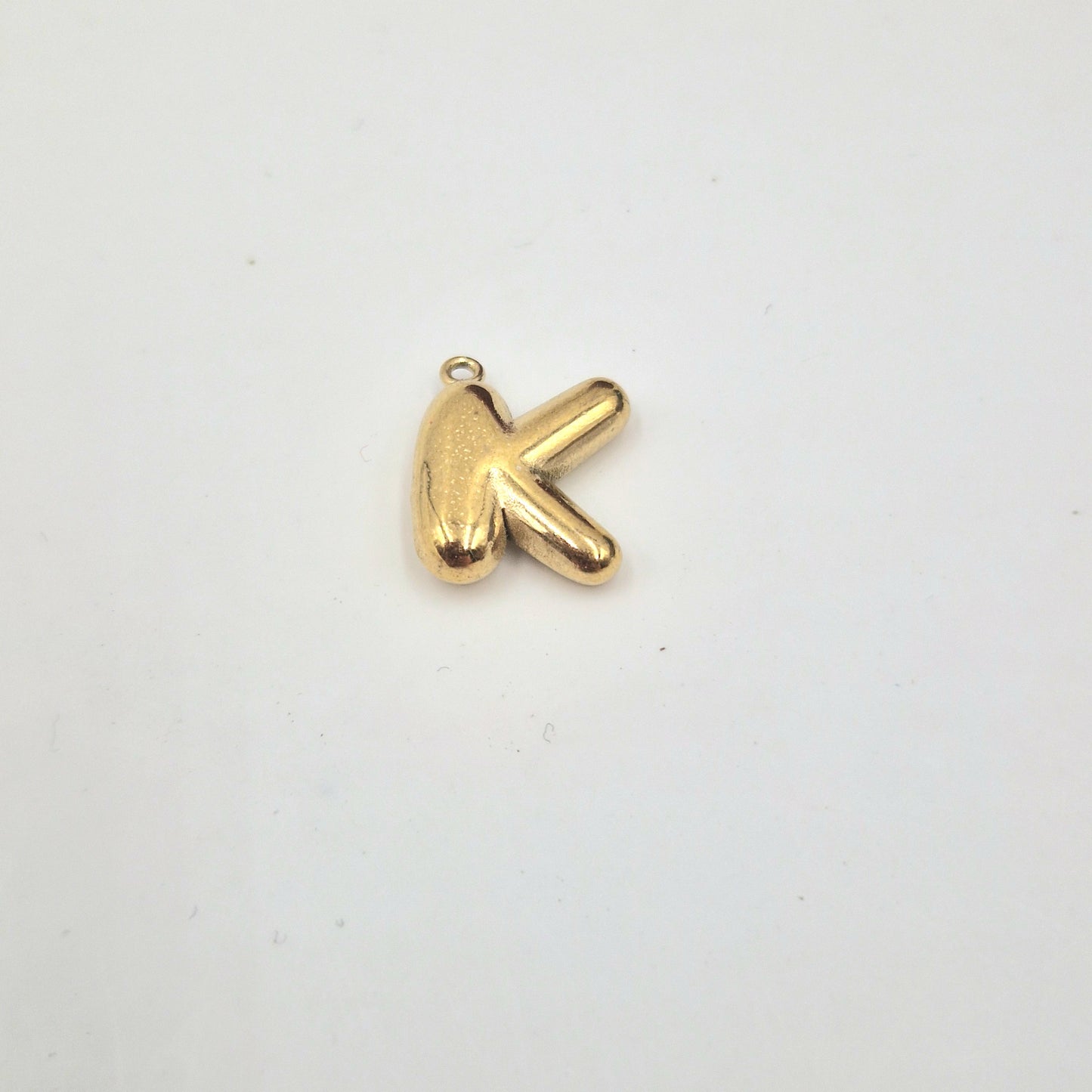 Charm maxi Lettre bubule doré
