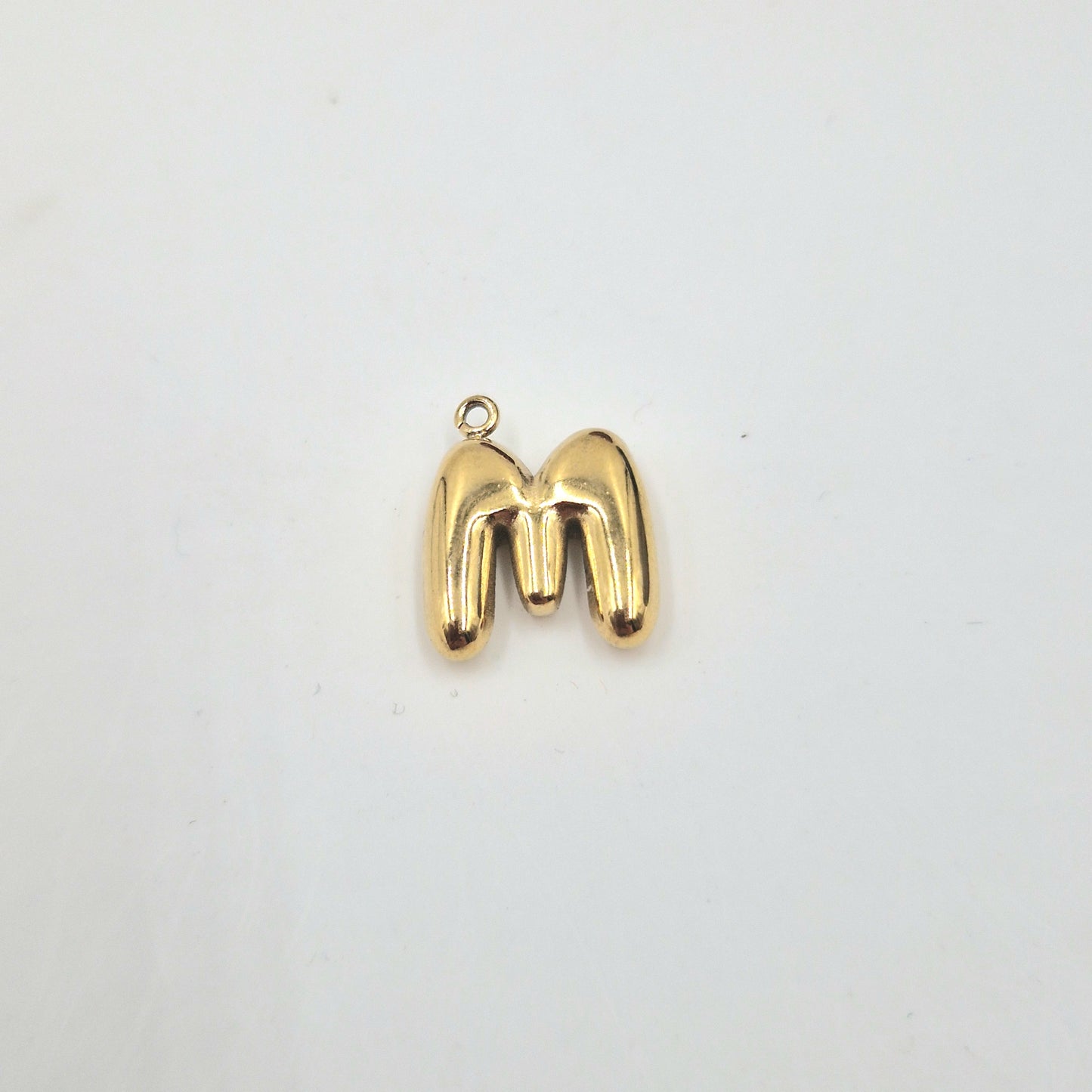 Charm maxi Lettre bubule doré