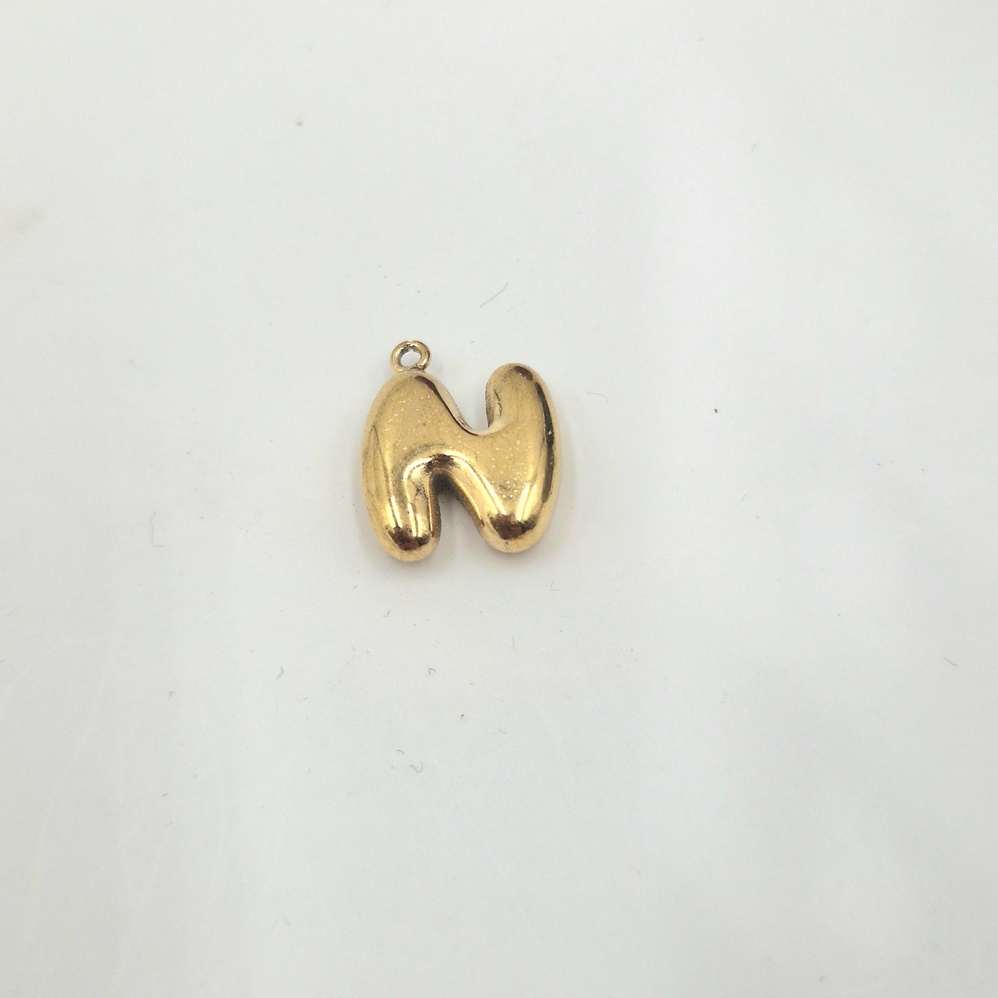 Charm maxi Lettre bubule doré