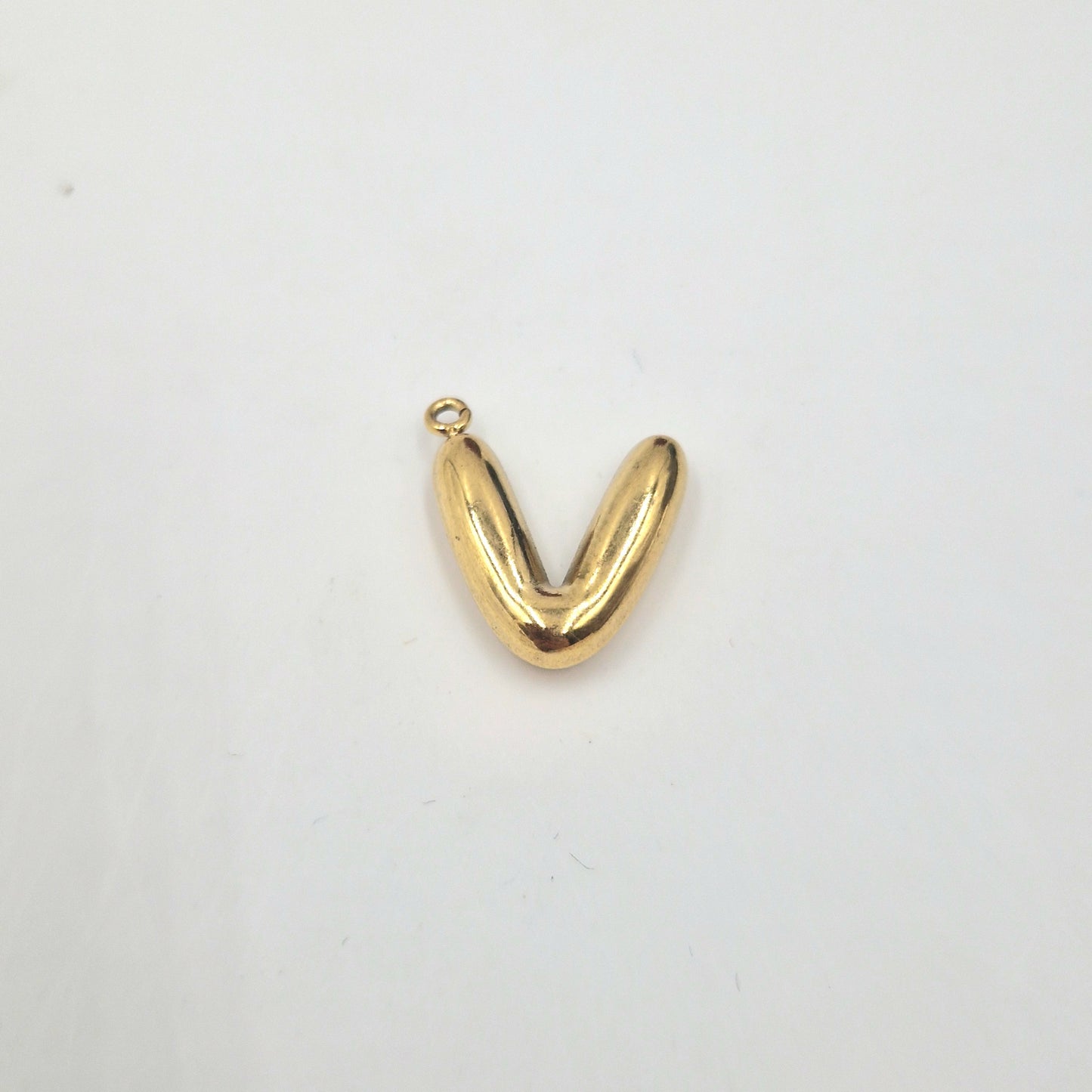 Charm maxi Lettre bubule doré