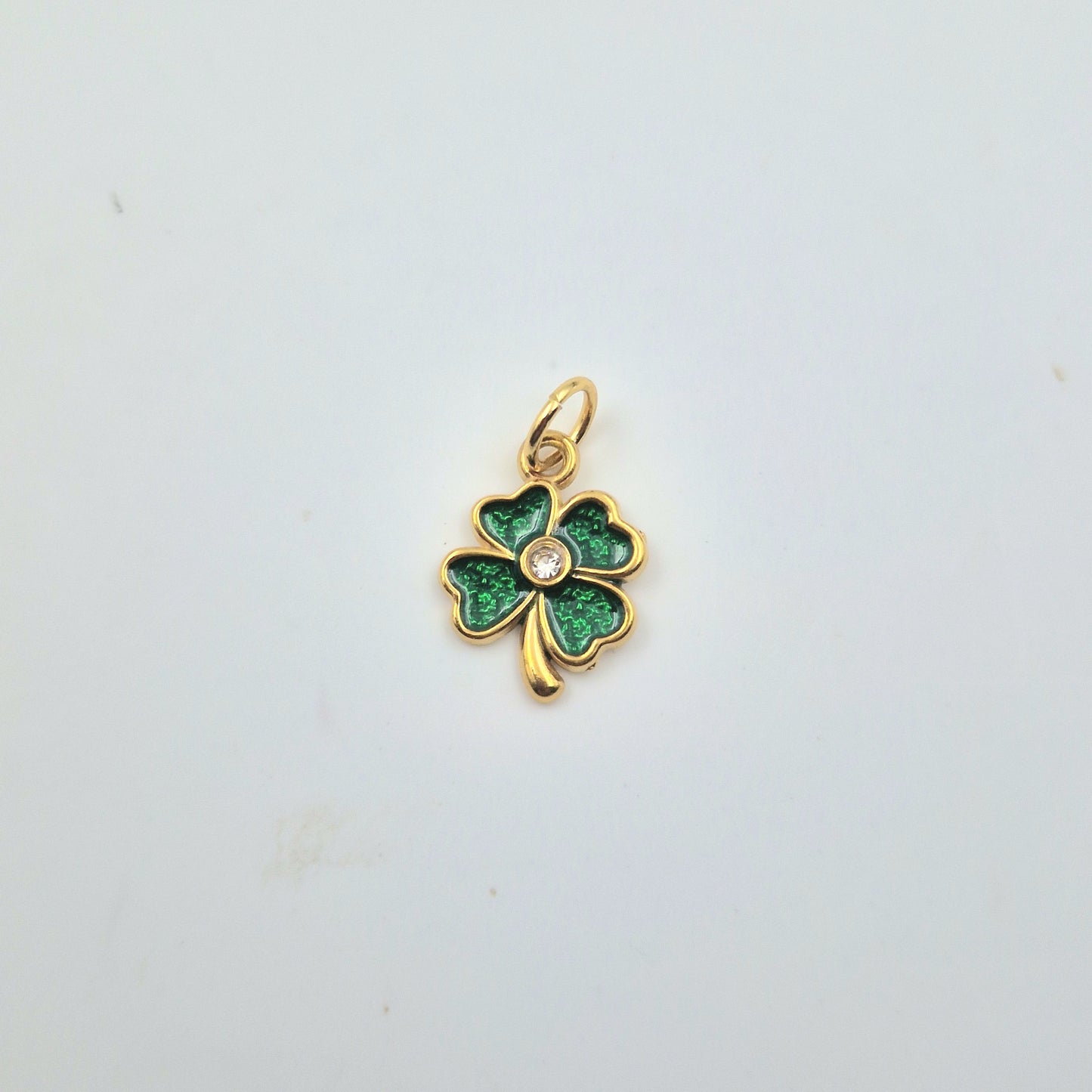 Charm Trèfle à quatre feuilles doré