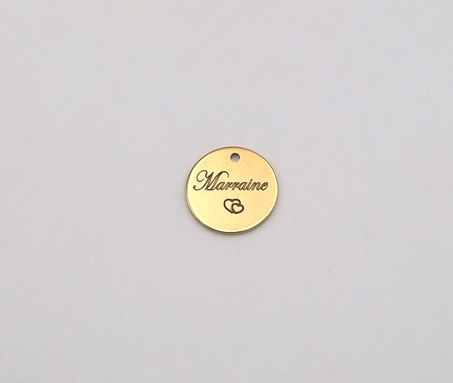 Bracelet jonc Médaille personnalisable