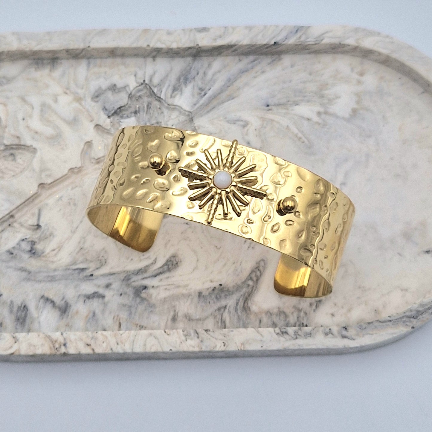Bracelet manchette Etoile du Nord