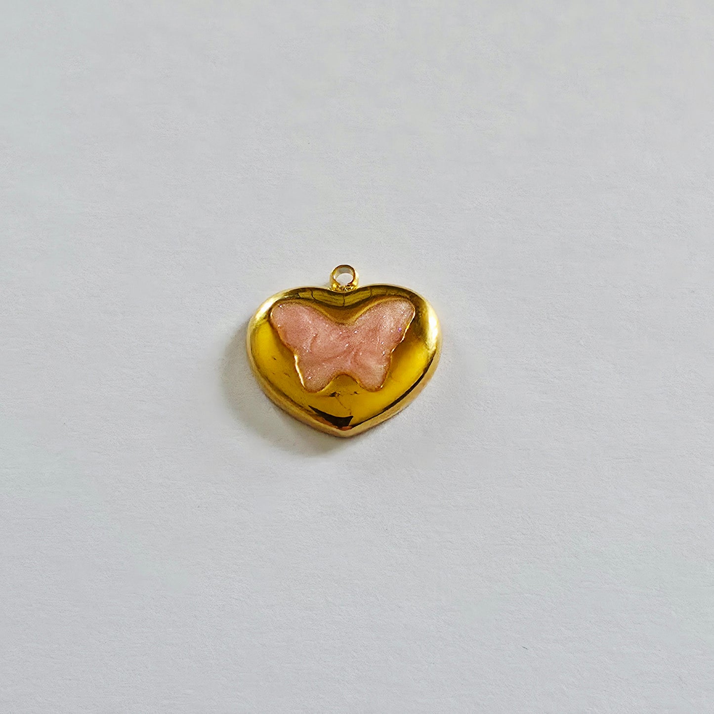 Charm Coeur papillon