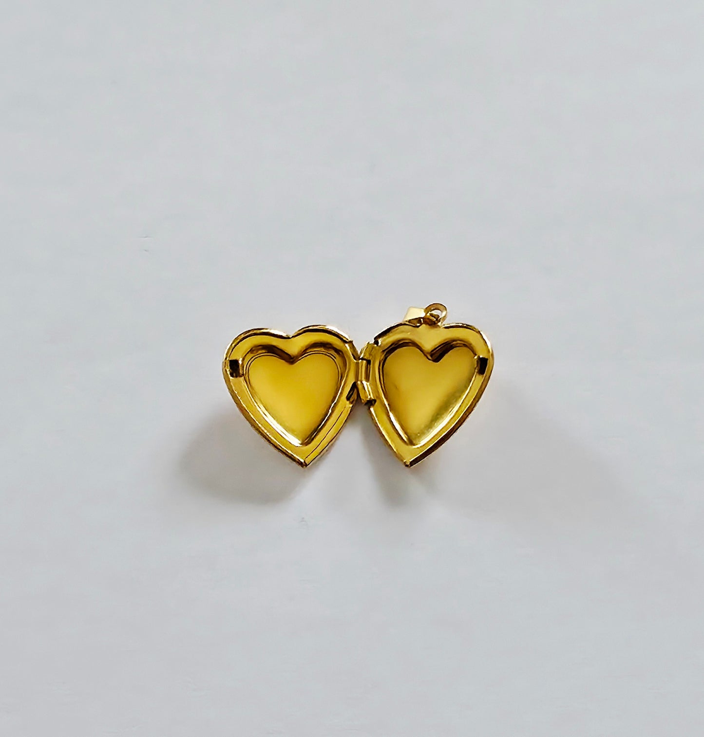 Charm Coeur porte photo doré