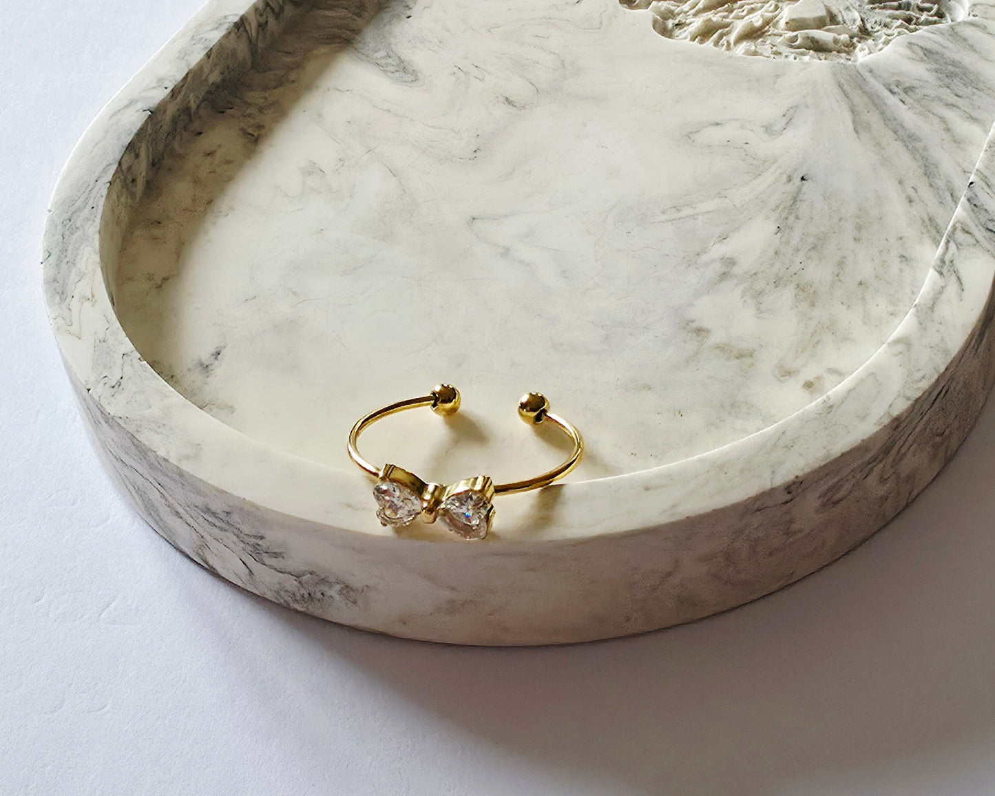 Bague Noeud strass