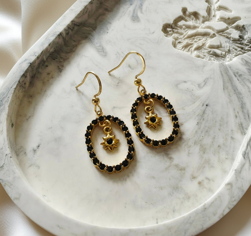 Boucles d'oreilles Ova