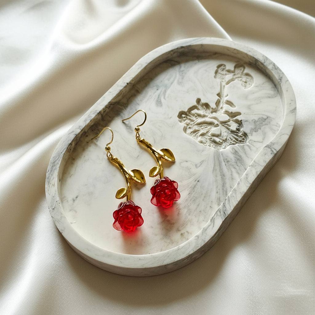 Boucles d'oreilles Rosa