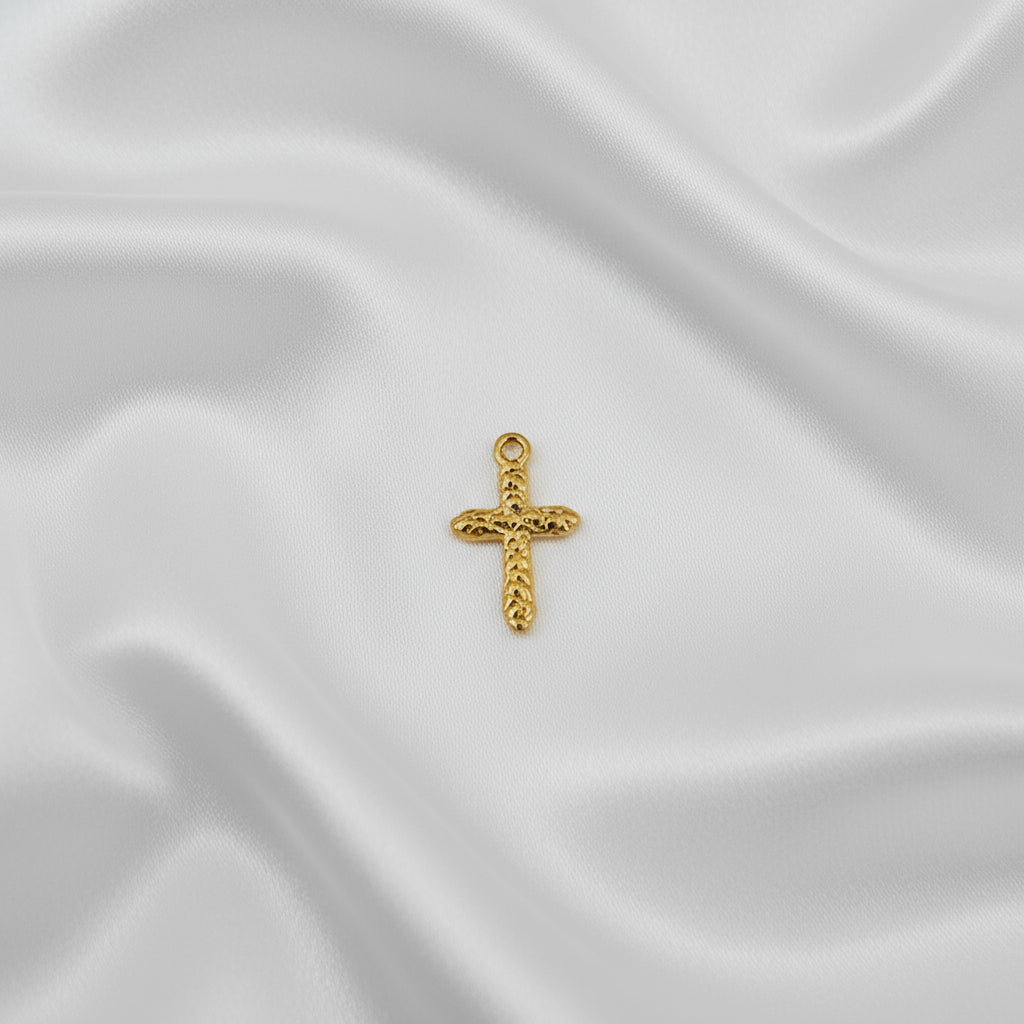 Charm petite Croix dorée