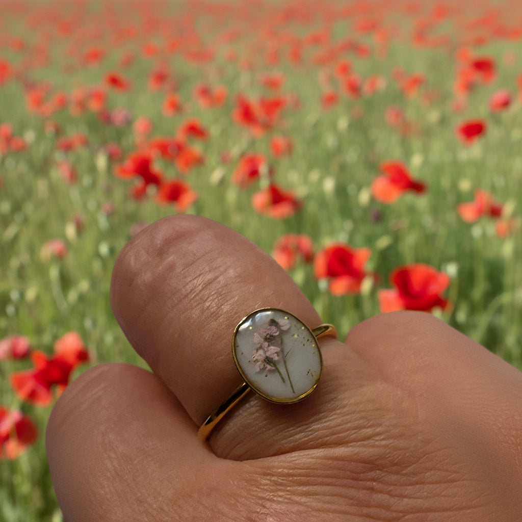 Bague petites fleurs