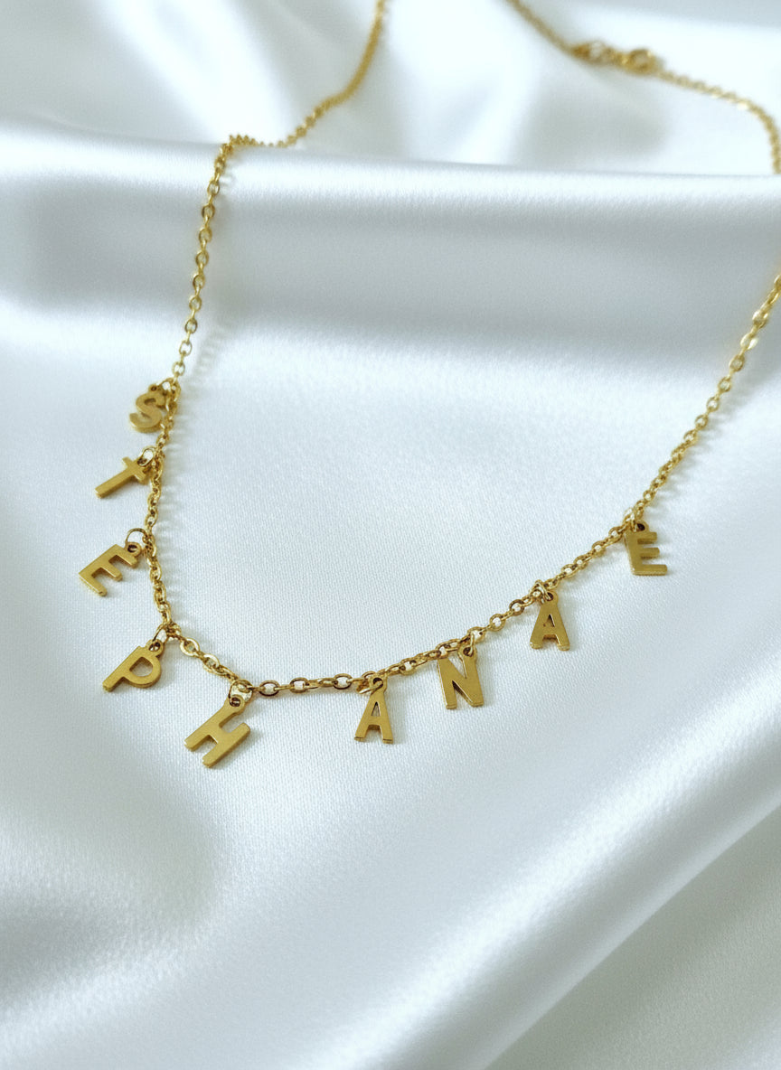 Charm initiale doré