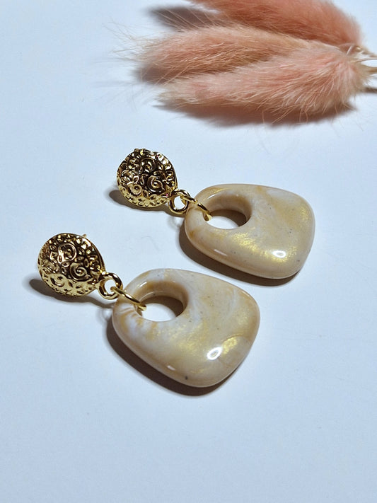 Boucles d'oreilles Trapèze