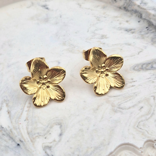 Boucles d'oreilles mini Magnolia
