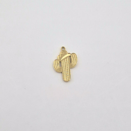 Charm mini Cactus doré