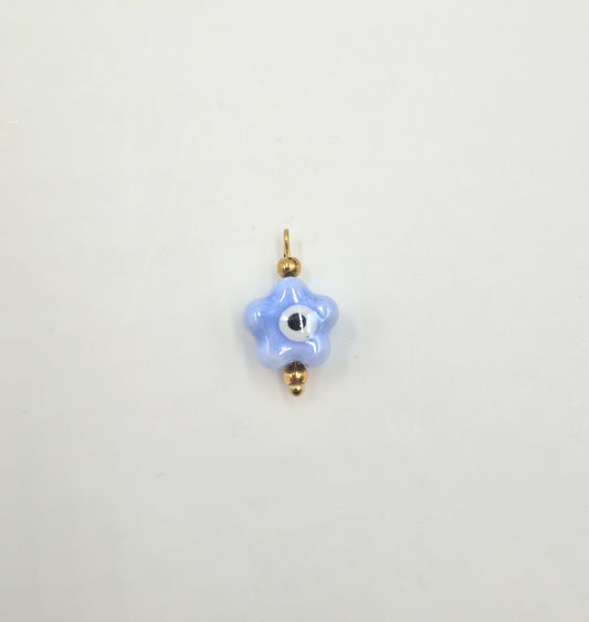 Charm mini Fleur céramique