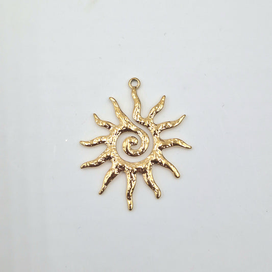Charm grand Soleil doré