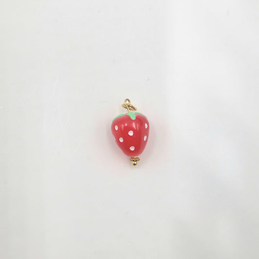 Charm Fraise acrylique