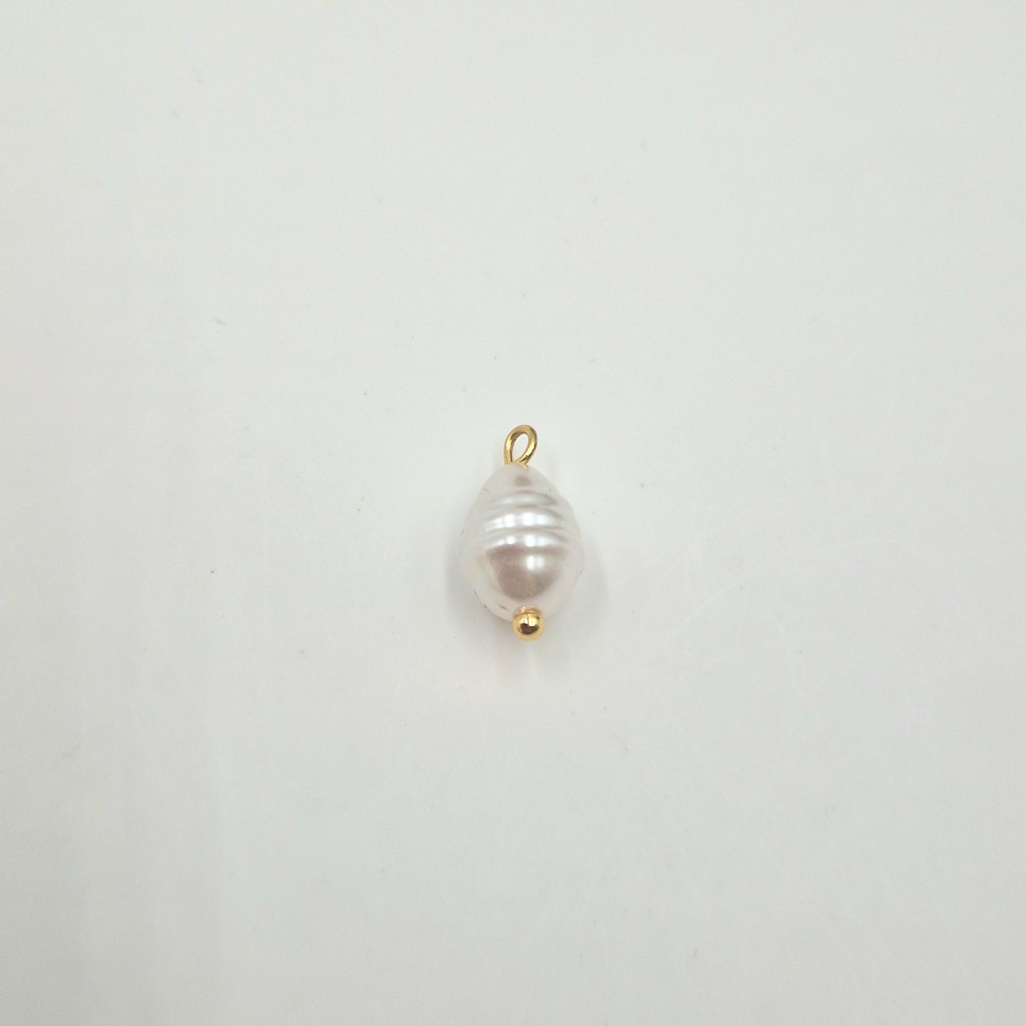 Charm perle ronde acrylique
