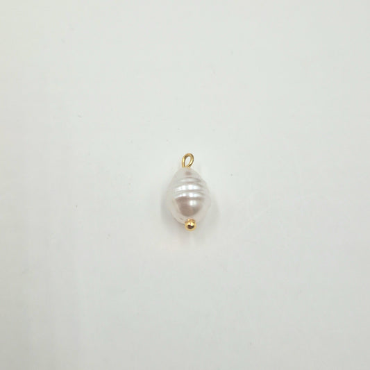 Charm perle ronde acrylique