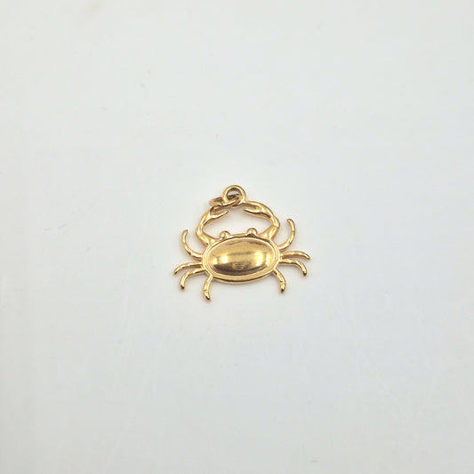 Charm Crabe doré