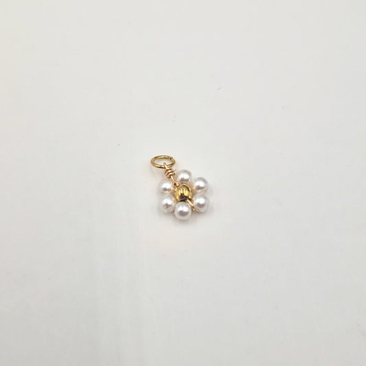 Charm petite Fleur perles