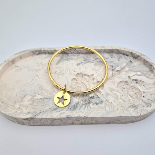 Bracelet jonc Etoile