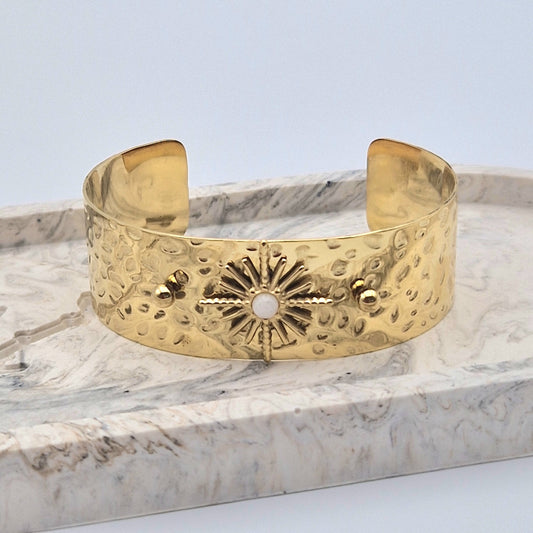 Bracelet manchette Etoile du Nord