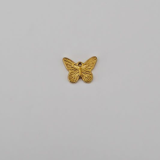 Charm Papillon doré