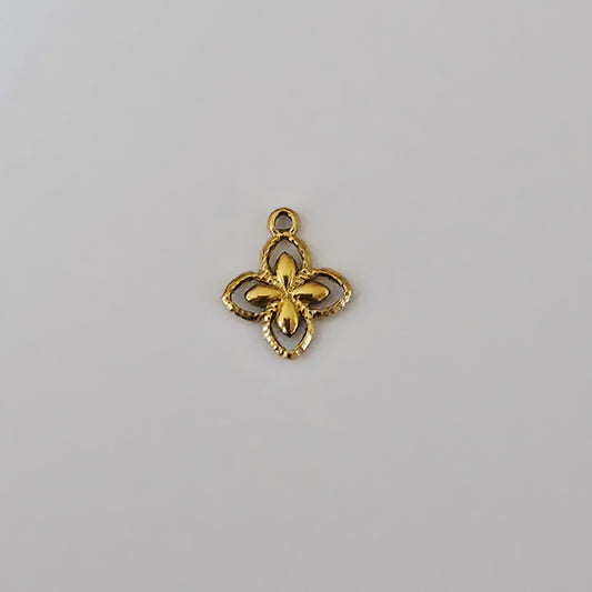 Charm Trèfle doré